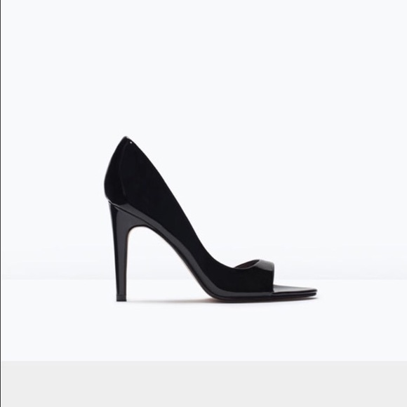 Zara Peep Toe Pumps
