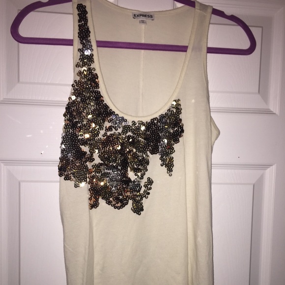 Express Beaded Tank Top
