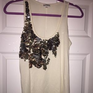 Express Beaded Tank Top