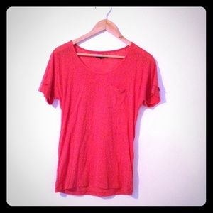 Salmon pink Banana Republic T-Shirt