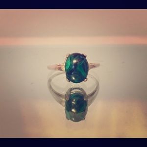 Gorgeous Malachite Silver Ring