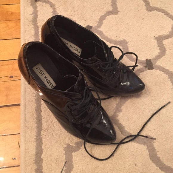 Steve Madden Patent Bootie