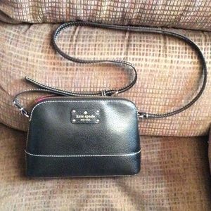 Kate Spade crossbody black handbag.