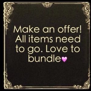 Last call as some of the items will be removed!