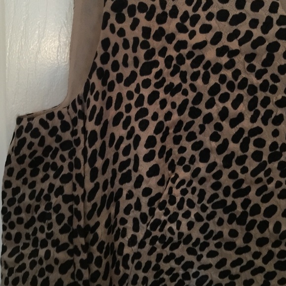 Ann Taylor Leopard Print Dress - Picture 3 of 3