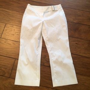 Express editor pants with buckle