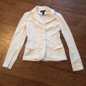 New York and Company white Jacket