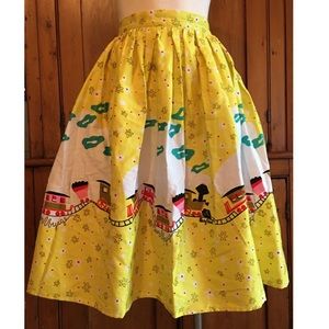 Queen of Holloway Mary Blair Train Skirt PUG Repro