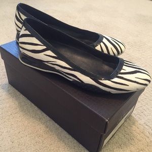 Cole Haan Zebra Print Nike Air Flat