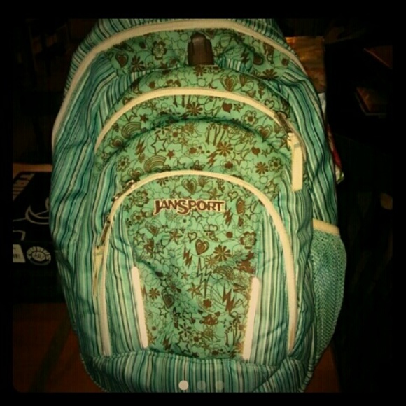 Floral jansport backpack