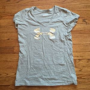 Gray Under Armour Tshirt