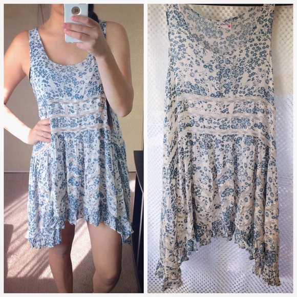 💝BUNDLED 💝People FloralCream Lace Trapeze Medium - Picture 3 of 4