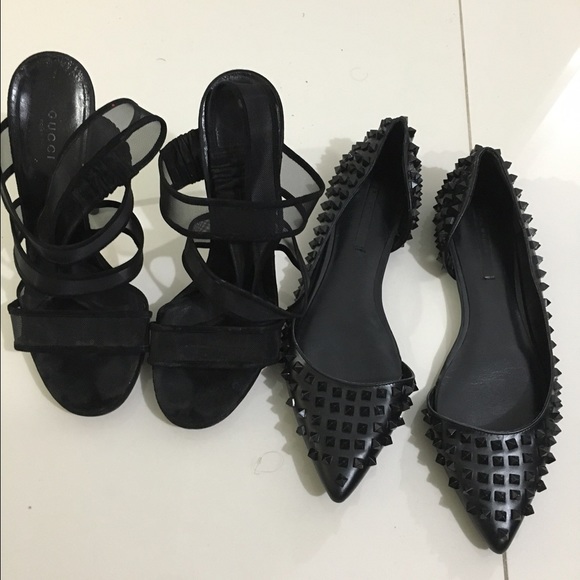 Heels and flat
