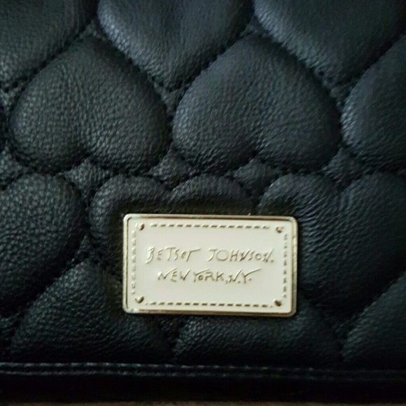 Betsey johnson blk bag