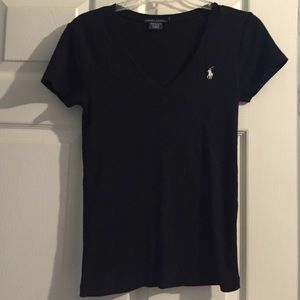 Black Ralph Lauren vneck
