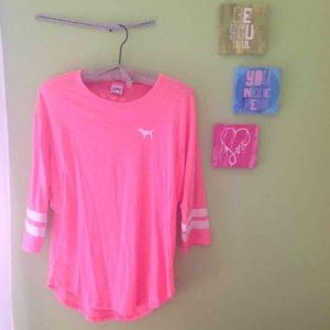 Victoria's Secret PINK Nation Crewneck Top