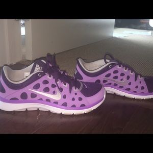 Purple Nike Fit Sole