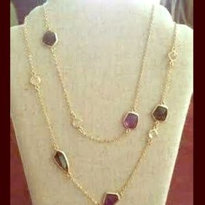 Stella and Dot Pippa long layering Necklace