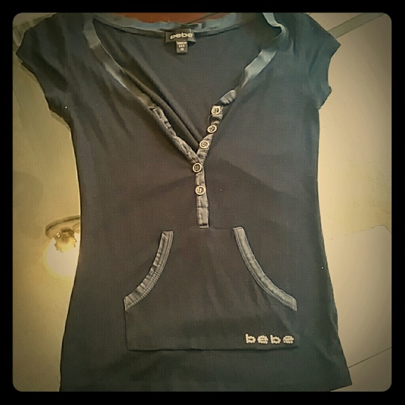 XS Bebe Pocket Shirt
