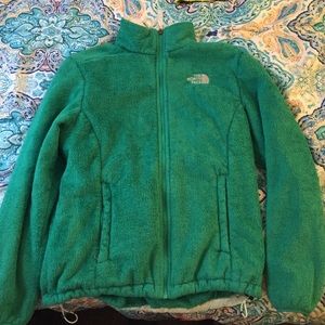 Green North Face Jacket