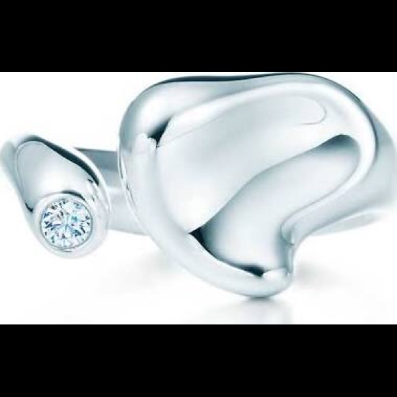 Tiffany & Co. Elsa Peretti Heart Ring with Diamond