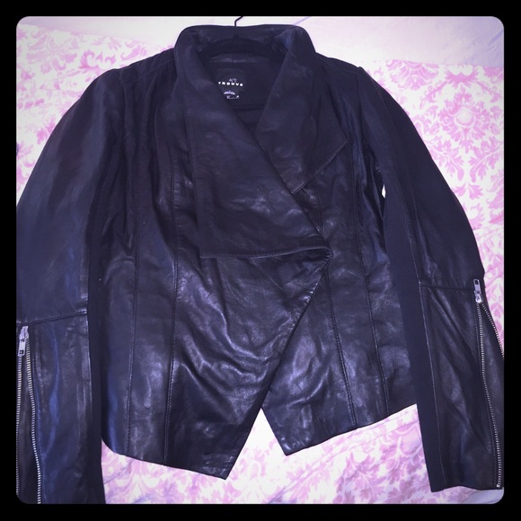 Trouve Authentic 100% leather jacket