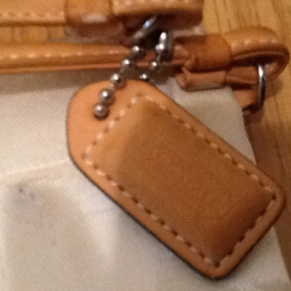 Coach wristlet signature cc leather trim - Picture 2 of 4
