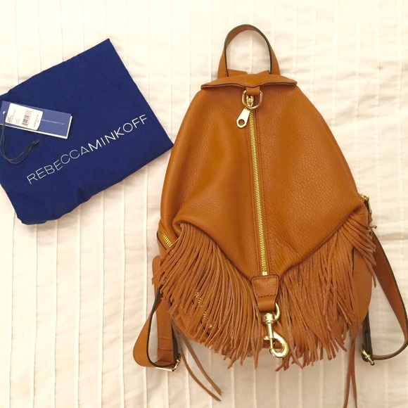 Rebecca Minkoff Handbags - Rebecca Minkoff Julian Backpack with Fringe