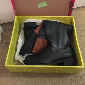 Charlotte Russe leather boots