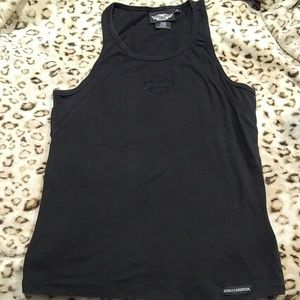 Rhinestone h-d tank