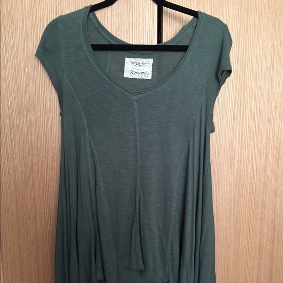 Olive Green high low top