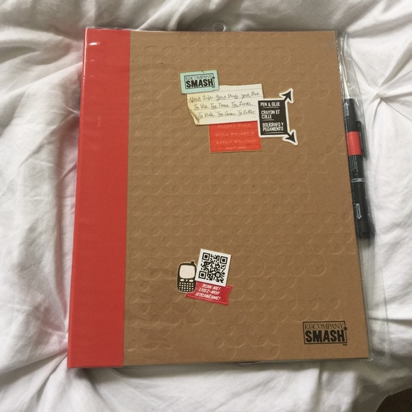 Large smash book