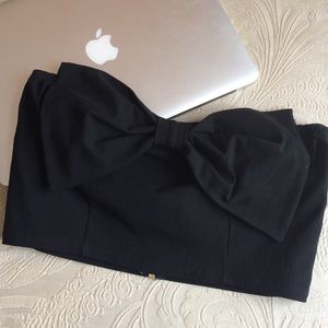 bow bandeau/crop top from Forever 21