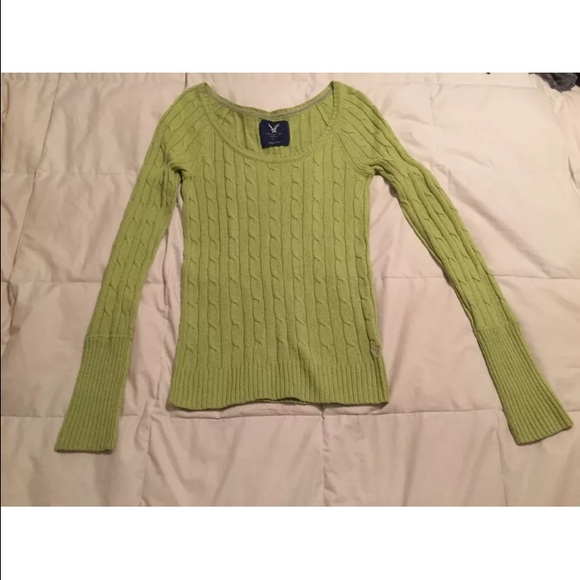 American eagle cable knit cardigan size m
