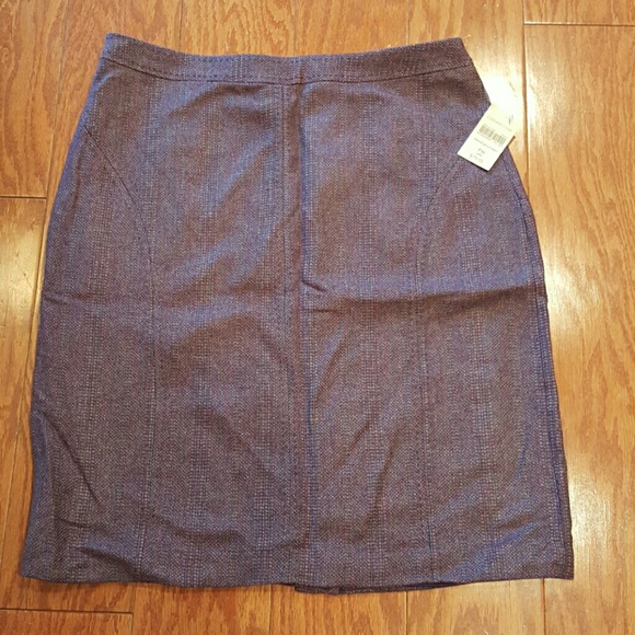 Coldwater Creek tweed pencil skirt
