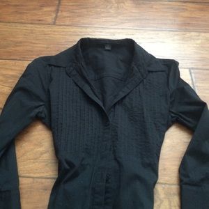 Express buttoned down collared dress