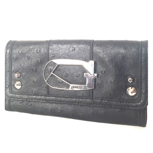 Guess Brand Studded Wallet - Picture 1 of 3