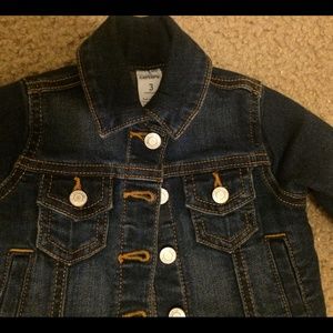 CARTERS DARK DENIM JACKET