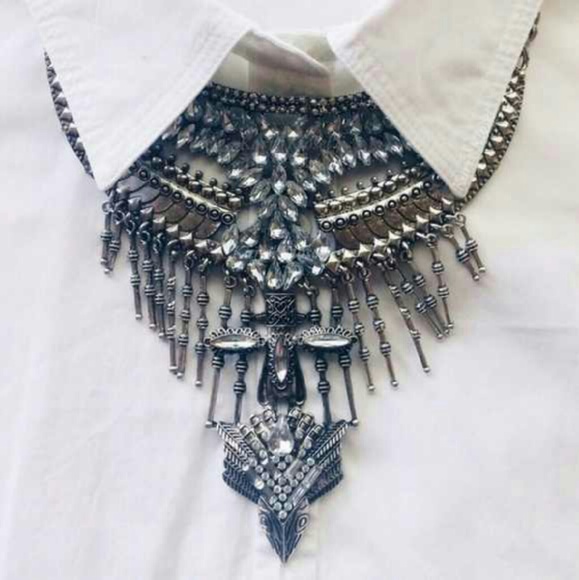 🐰 Jewelry | Night's Edge Statement Necklace - Picture 3 of 4