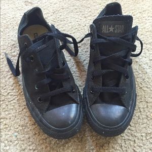 all black converse ⚫️