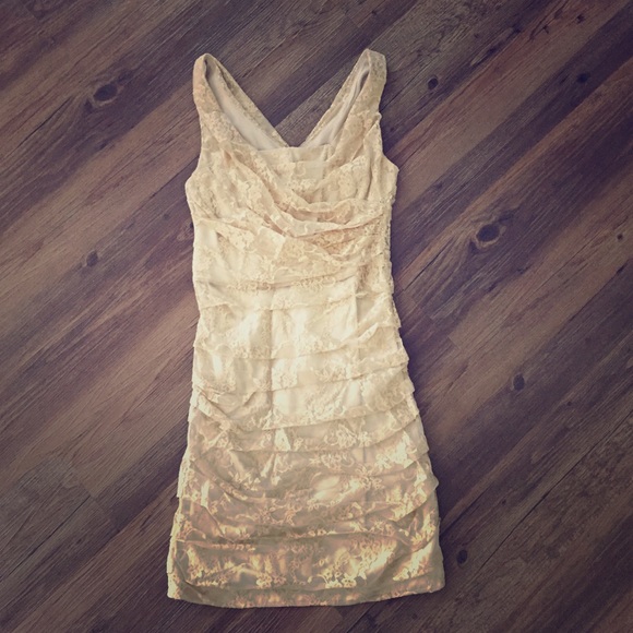 Nude Lace Express Dress