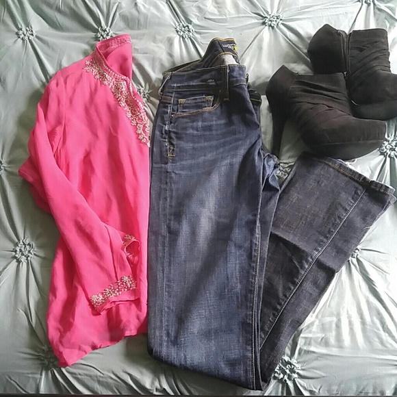 Lucky Brand Zoe Straight leg jeans