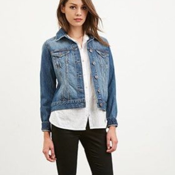 Forever 21 Jackets & Blazers - 🔴NEED GONE🔴 👑HP! f21 denim jean jacket