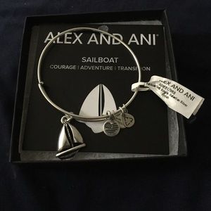 Alex and Ani Sailboat bangle