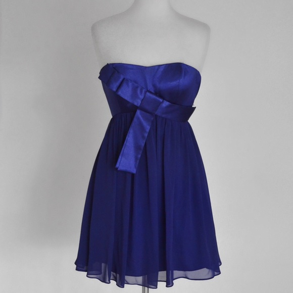 Aqua Bow Party Dress