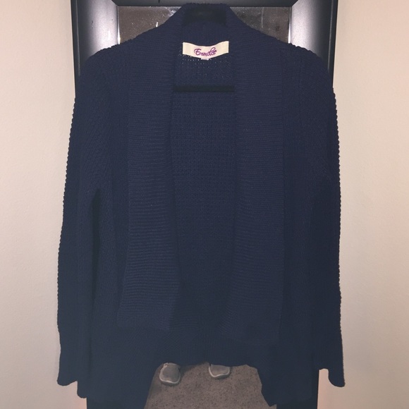 Navy Emmelee Cardigan Sweater