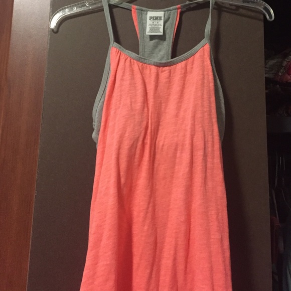 Victoria secret PINK tank with build in sports bra