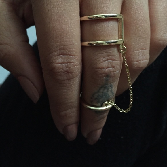 Two piece ring