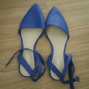 Old navy cobalt flats