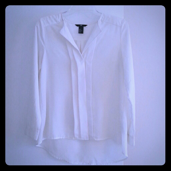 Nice semi see throw button down shirt (SOLD!!)